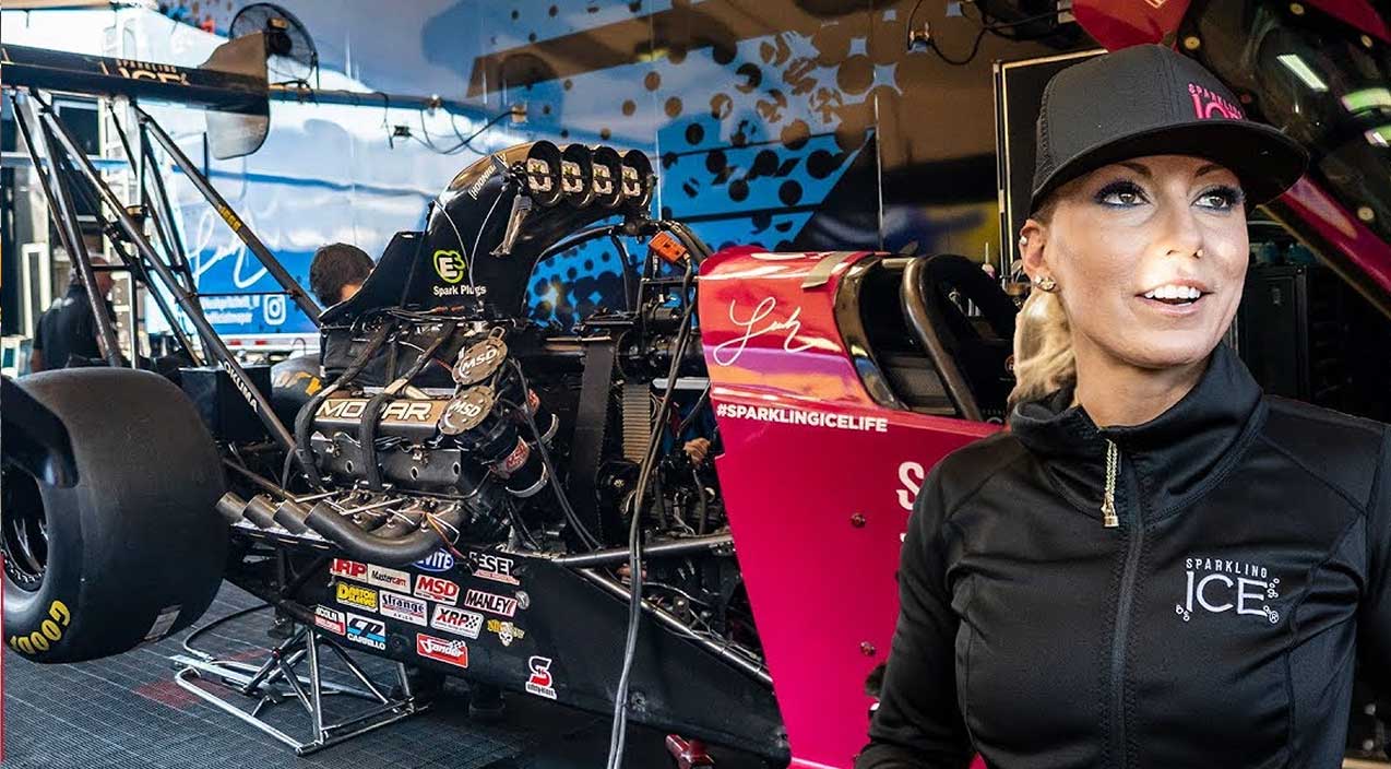 Checking In With Leah Pritchett At NHRA Winter nationals In Pomona