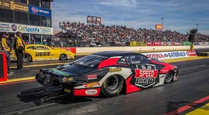 Tune In Tonight! Speed Society Pro Stock Camaro Chases A Wally In Phoenix