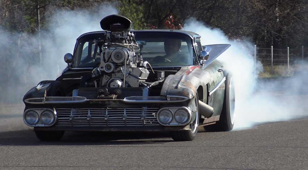 "Hulk Camino" The Most Ridiculous Rat Rod You'll Ever see