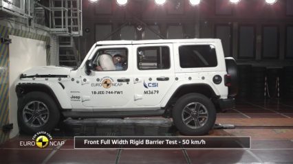 The Jeep Wrangler Receives 1-Star Crash Test Rating In Europe
