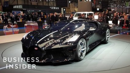 $19 Million Bugatti La Voiture Noire Becomes Most Expensive New Car Ever Sold.