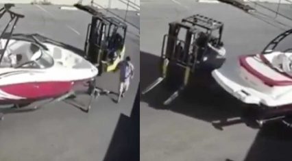 Forklift Operator Shows Us Sometimes, That Job Just Isn’t For You
