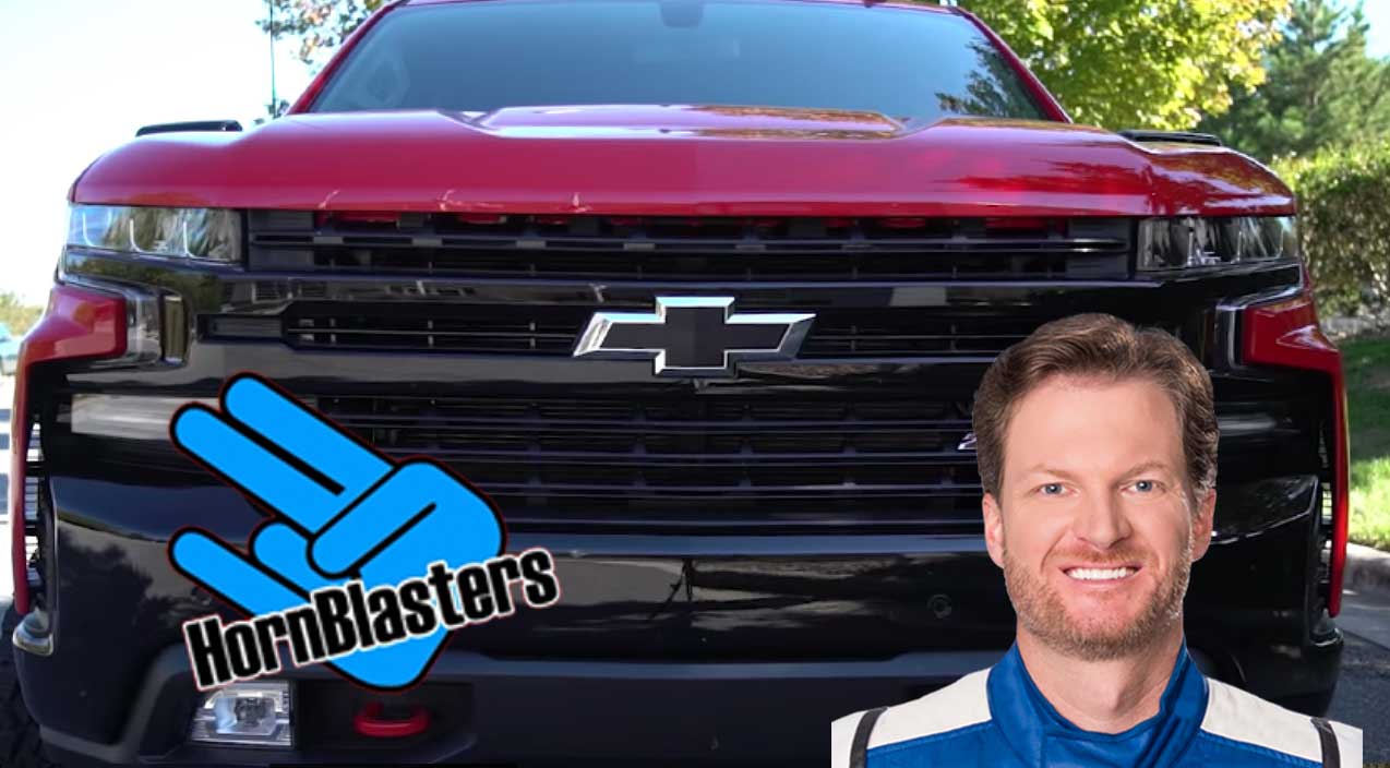 Dale Earnhardt Jr. Talks About His 2019 Chevrolet Silverado, And His Train Horn