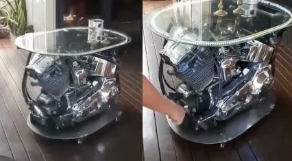 An Engine Table Like Never Before – This One Fires Up And Runs!