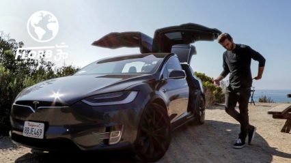 Guy Beats High Rent, Lives in a Tesla Model X Instead