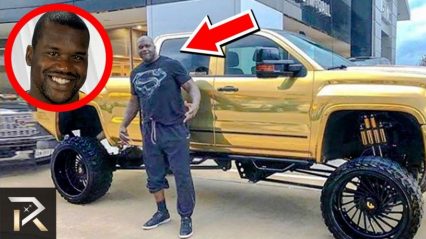 How Does Shaq Spend His Money? On Lots Of Trucks & Cars, Of Course!