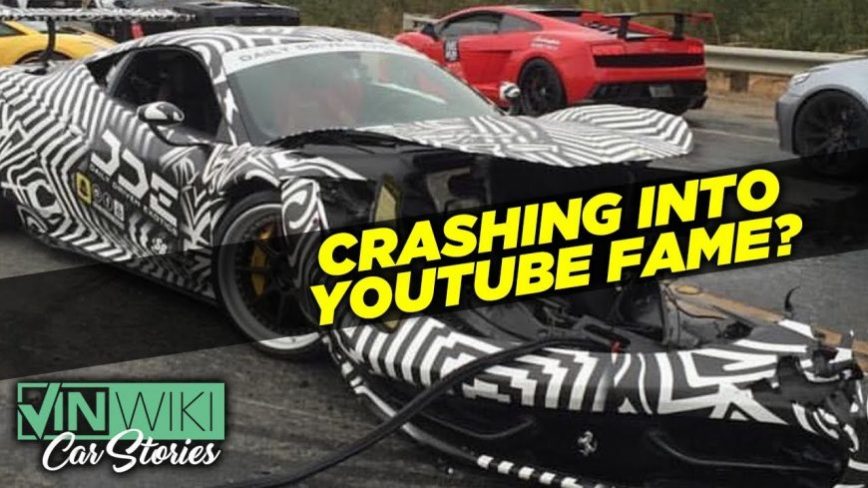 Is Crashing A Ferrari The Best Way To YouTube Fame?