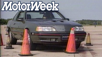 Motorweek Retro Review Sends Participants Drinking And Driving (Closed Course Test)