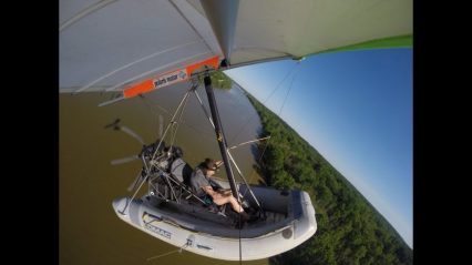 Possibly The Biggest Death Trap We’ve Ever Seen – Homemade Inflatable Flying Boat