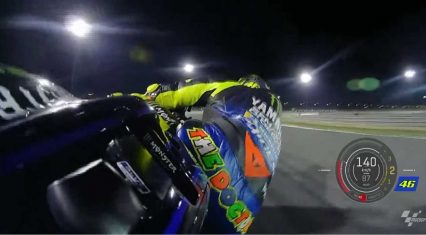 Ride Along On A 200 MPH Moto GP Run With World Champion Valentino Rossi