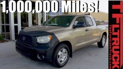 Trucks Dominate List Of Vehicles Most Likely To Make It To 200k Miles, How About 1 Million?