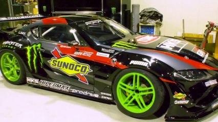 Take A Closer Look At The World’s First Built GR Supra (It Has A 2JZ Swap!)
