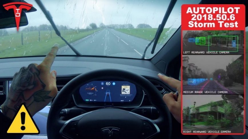 Tesla Autopilot Takes On Terrible Weather, Will It Still Work?