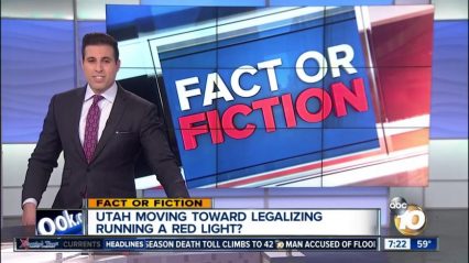 The State Of Utah Is Now Trying To Legalize Running Red Lights
