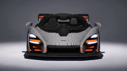 This Mclaren Took Longer To Build Out Of Legos Than The Actual Car!