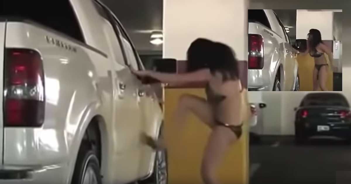Be Glad Your Significant Other Isn't This Nuts - Going Crazy On A Ford Truck
