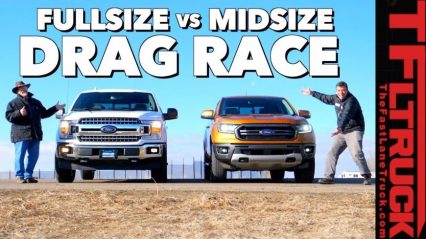 2019 Ford Ranger vs 2019 F-150! Which One is Faster?