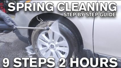 9 Ways To Speed Up Your Spring Cleaning On Your Car!