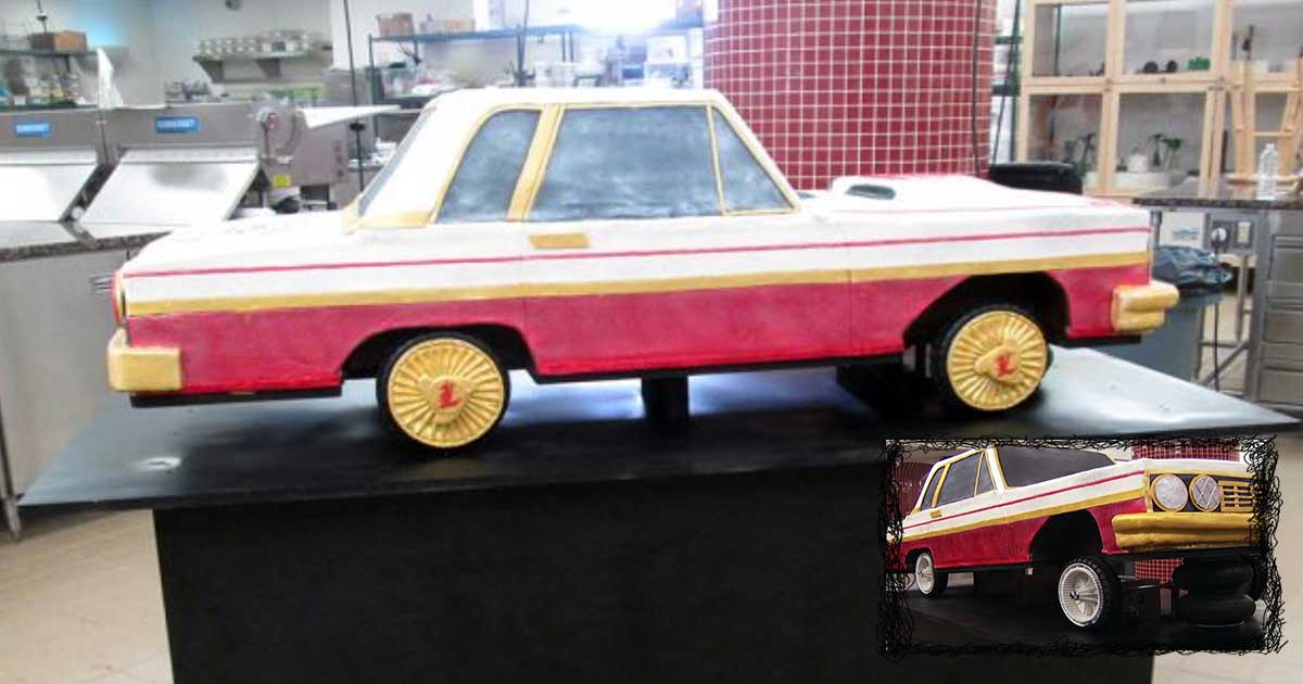 He Made A Lowrider Cake, And the Detail Is Unbelievable