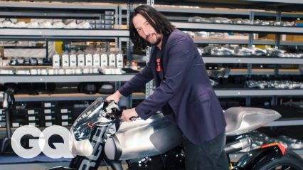 Just When Keanu Reeves Couldn’t Get More Badass, We Learn About His Motorcycle Shop
