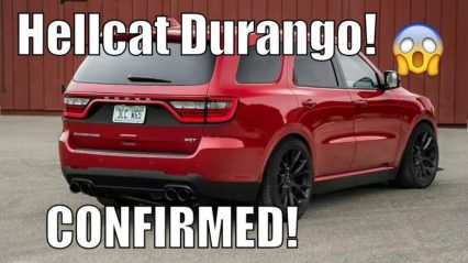 Sources Say A Hellcat Powered Durango is Incoming!