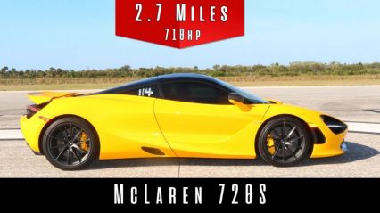 The McLaren 720S Top Speed is Actually Faster Than McLaren Originally Reported