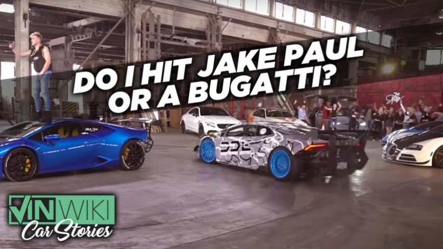 Drifting Lambo Almost Crushed YouTube Sensation Jake Paul In A Music Video... Here's How
