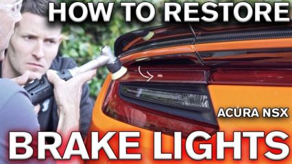 How to Restore Scratched or Dull Taillight Lenses