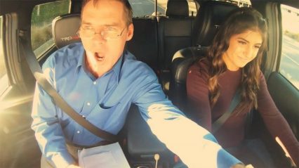 NASCAR’s Hailie Deegan Shocks Driving Instructor in Her Jacked up Tacoma