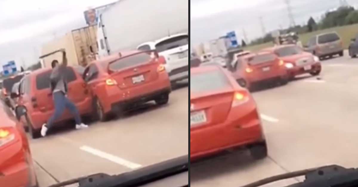 Playing Bumper Cars in Dallas Traffic Gone Wrong