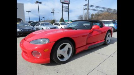This [Almost] Brand New 1993 Viper Could be Yours!