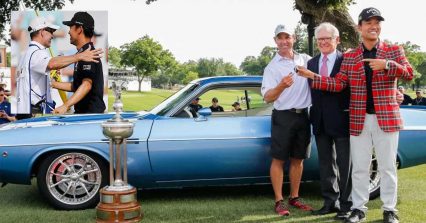 PGA Tour Golfer Just Tipped his Caddie With a Classic Mopar