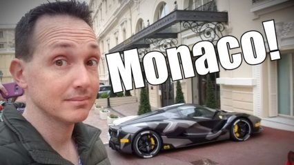 Touring the Elaborate Parking Garages of Monaco