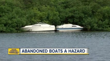 Why Are Dozens of Abandoned Boats Littering Tampa Bay Waterways?