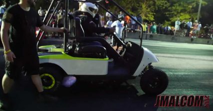 Motorcycle Powered Golf Cart is an Absolute SAVAGE