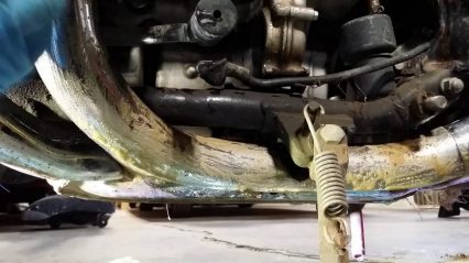 Guy Found Miracle Product to Easily Remove Rust From Chrome and Exhaust