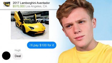 Kid Trolls Facebook Marketplace With Extreme Lowball Offers, Records it All