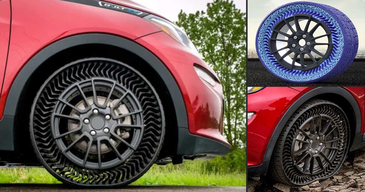 Michelin and GM Working on Airless Tires, Coming Very Soon.