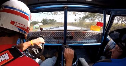 Mud Bogger Takes His Son Through the Mud Bog in Style