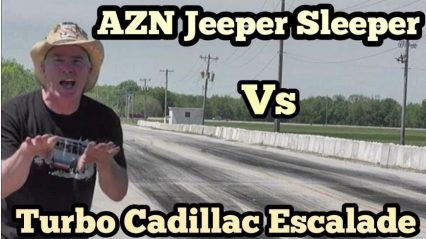 Azn Jeeper Sleeper VS 1400hp Cadillac Escalade at the Gold Rush Rally.