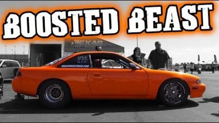 Boosted 427 LS Powered Nissan 240sx is Taking Names!