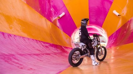 Epic Motocross Display Has Rider Shredding Abandoned Waterpark