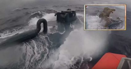 Coast Guard Intercepts Submarine in Cinematic Fashion