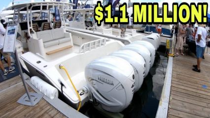 Tour the 1700hp Luxury Fishing Boat – 43′ Center Console has it All!