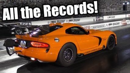 Vengeance Racing, Fastest Auto AND Manual Record Set By The Same Car! (7 Sec Viper)