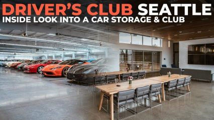68,000 Ft Luxury Car Garage Doubles as Gearhead Social Club