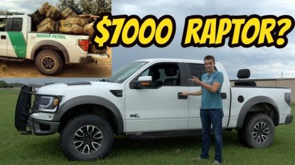 Checking Out a $7,000 Border Patrol Raptor, the Cheapest in the USA