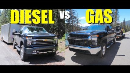 Comparing the 2020 Silverado 2500HD Gas vs Diesel