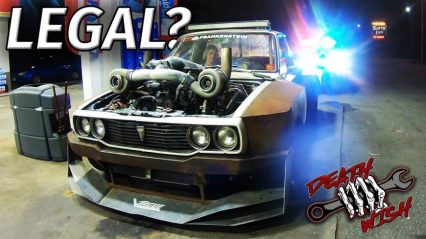 COPS LOVE the Twin Turbo LS DEATHWISH HILUX
