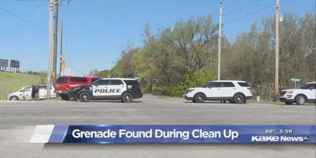 Bomb Squad Called to Remove Possible Grenade From Wichita Body Shop